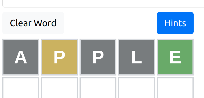 First Guess Wordle Companion